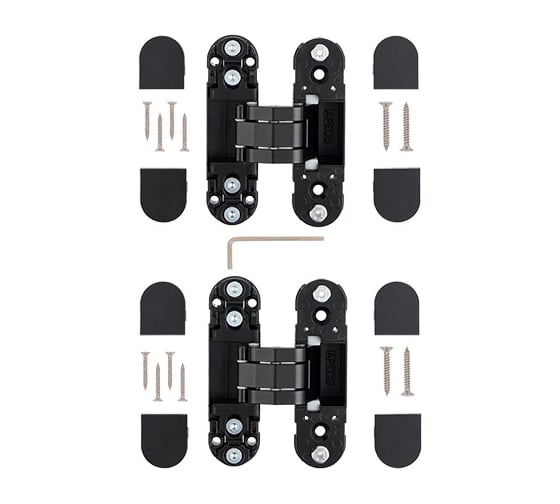 Петля врезная скрытой установки Apecs 110*30-3D-Z-BLM (R15) 34393