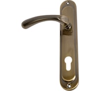 Дверная ручка на планке СК бронза 305-85 AB