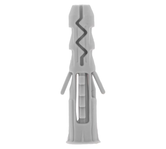 Дюбель распорный Kranz 8x50мм, серый, нейлон, 100 шт. KR-01-3619-012