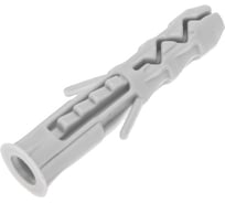 Дюбель распорный Kranz 6x30мм, серый, нейлон, 100 шт. KR-01-3619-005