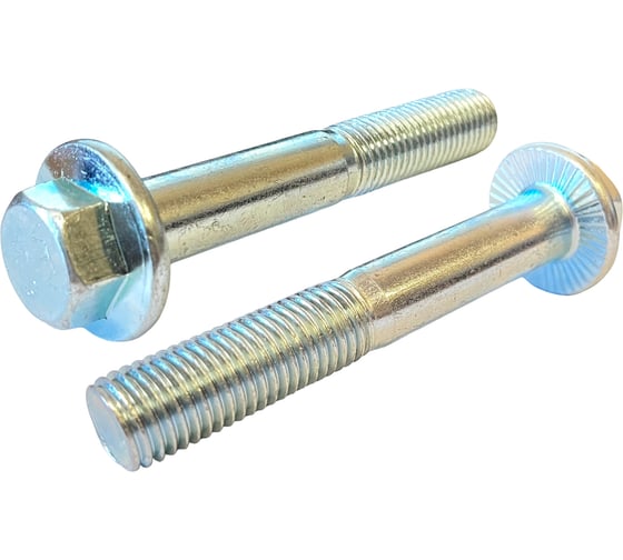 Болт ОПМ DIN 6921 с насечками М16x100/100 10.9 zn 10 шт УТ000159964