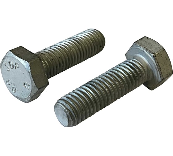 Болт ОПМ DIN 933 М12x80 8.8 HDG 50 шт УТ000028628 1