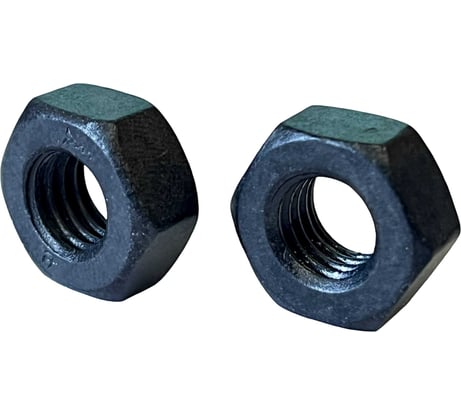 Гайка ОПМ DIN 934, М10 8 black flZnncL-480h 100 шт. УТ000126879