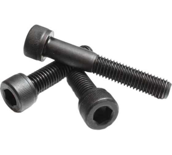 Винт ОПМ DIN 912, М8x30 мм, 10.9, black flznncL-480h, 100 шт. УТ000126859 1
