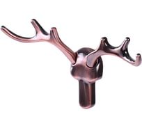 Крючок Larvij Олень, цинковый сплав, медь LKNDEER.CU