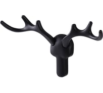 Крючок Larvij Олень, цинковый сплав, черный LKNDEER.BL