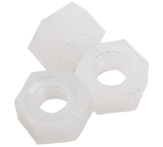 Гайка ОПМ DIN 555 М10 Polyamide 100 шт УТ000032607