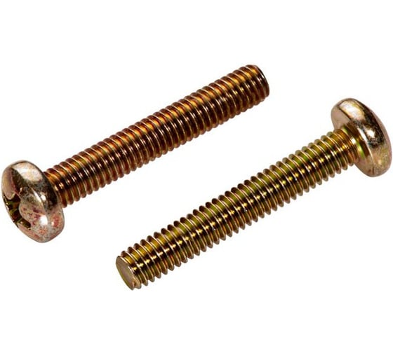 Винт ОПМ DIN 7985 Pz М8x40 4.8 gelb zn 100 шт. УТ000158212 1