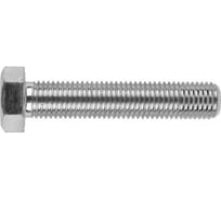 Болт Bohrer ПРОМ М10х110 с ш/гр головкой, цинк, DIN 933, пр. 5.8, 25 кг DIN933/5.8-М10х110-1