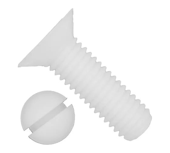 Винт ОПМ DIN 963, М8x40 мм, polyamide, 200 шт. УТ000032855