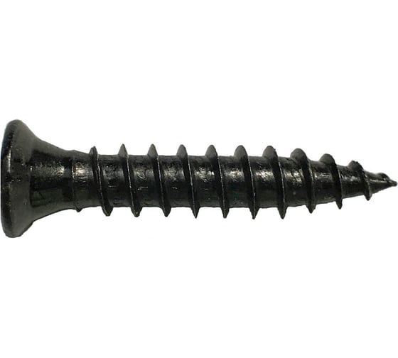 Саморез ОПМ DIN 7982 C-H d4,2x25 black zn, 1000 шт. УТ000121673 1