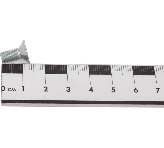 Винт ОПМ DIN 965, М6x12 мм, 4.8, zn, 500 шт. П0000028440