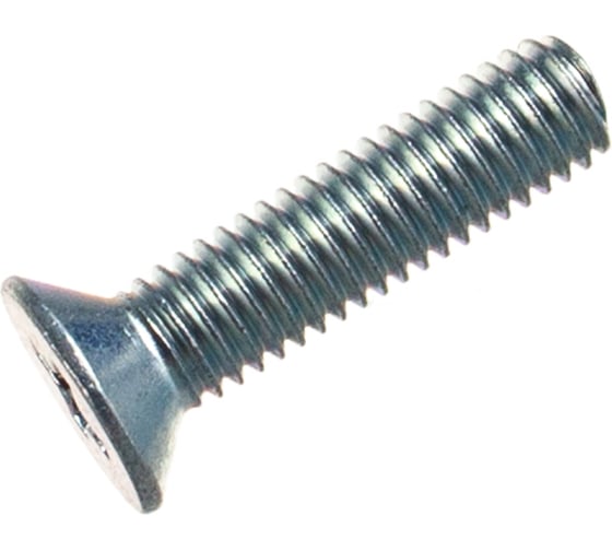 Винт ОПМ DIN 965, М12x25 мм, 4.8, zn, 100 шт. УТ000090178 1