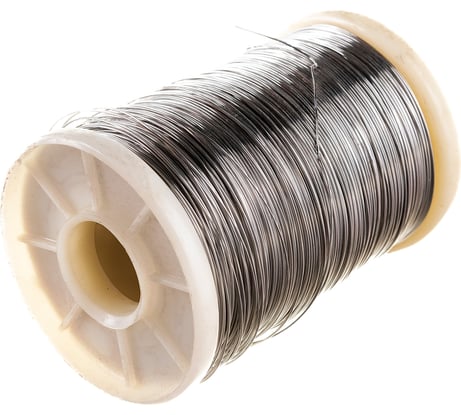 Проволока VOLOKA нержавеющая 0,5 мм, вес 0,5 кг, 320 м ПНЖ-0.5-0.5