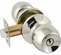 Межкомнатная защелка НОРА-М NEW хром ЗР1-01 ключ/фикс. 15583