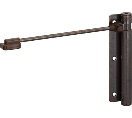 Дверной доводчик ALDEGHI LUIGI SPA правый, 170х39х225 мм, цвет: бронза, к-т: 1 шт + ключ с декоративными шурупами 114AB170D