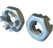 Гайка ОПМ DIN 937 М12 17Н flZnnc-480h 100 шт. УТ000162509