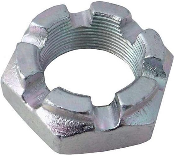 Гайка ОПМ DIN 937 М8 17H, zn, 500 шт. П0000021638