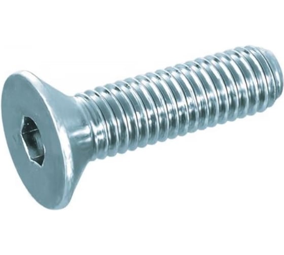 Винт ОПМ ISO 10642 (DIN 7991) М5x40/40 мм, 10.9, zn, 200 шт. УТ000138957