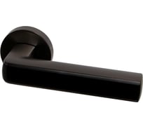 Раздельная ручка ARMADILLO CUBE URB3 BPVD/Black-77 вороненый никель/черный 42861