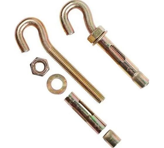 Анкерный болт с полукольцом (крюком) Insparion 12х70 (1шт) С1-00002744 1