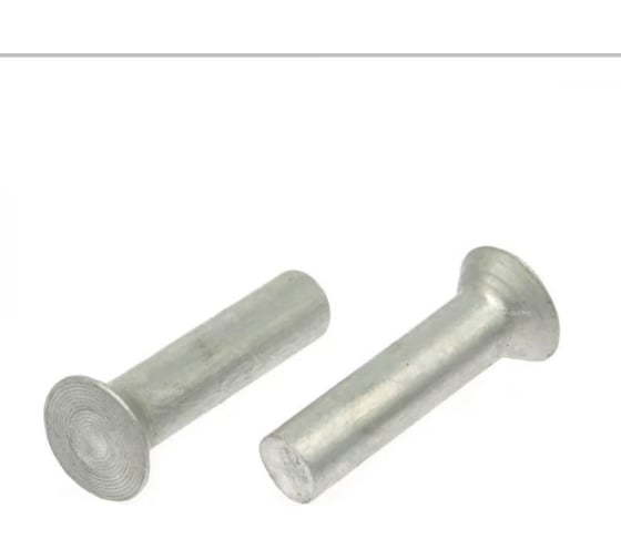 Заклепка ОПМ DIN 661 d2,0x6, Аl, 2000 шт УТ000030872 1