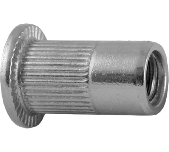 Заклепка-гайка ОПМ 110015 М6x15 zn, цилиндр. бортик РИФ, 1000 шт УТ000011366 1