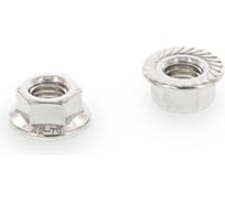 Гайка ОПМ ~ DIN 6923 М5 c рифлением Tensilock, А2 500 шт УТ000004172