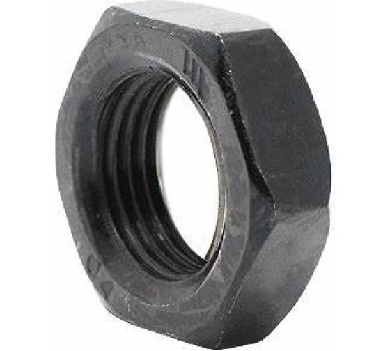 Гайка ОПМ DIN 439 Form В М12 04 black zn 100 шт УТ000120132 1