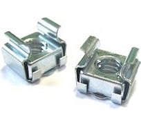 Гайка кузовная ОПМ 103011-1 М6 zn 1,7-2,5 (отверстие 8,3*8,3) 500 шт УТ000012334