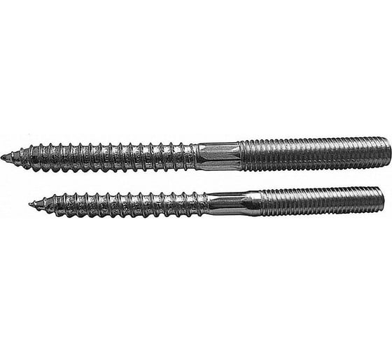 Шпилька ОПМ 205001-1 сантехническая 8x100 zn 100 шт П0000026162 1