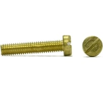 Винт ОПМ DIN 84 М4x30 4.8 gelb zn 200 шт. УТ000012786