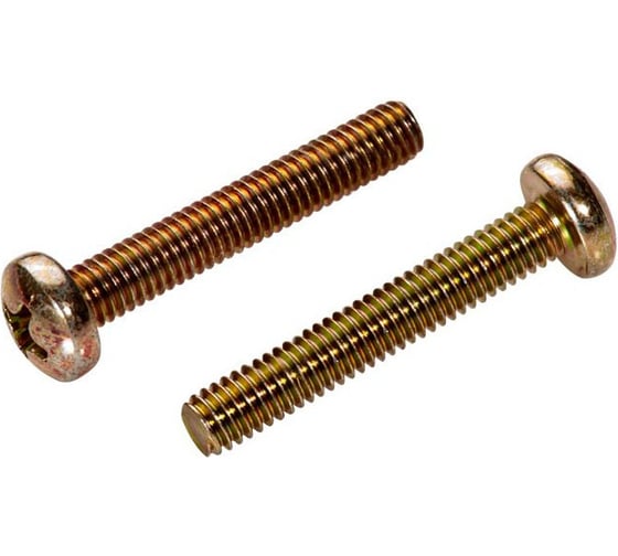 Винт ОПМ DIN 7985 М4x20 4.8 gelb zn 200 шт. УТ000019795 1
