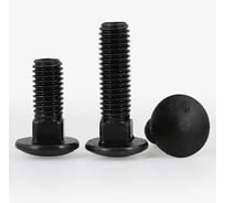 Болт ОПМ DIN 603 М10x30 8.8 black zn 200 шт УТ000102008
