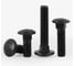 Болт ОПМ DIN 603 М6x20 8.8 black zn 500 шт УТ000113141 2