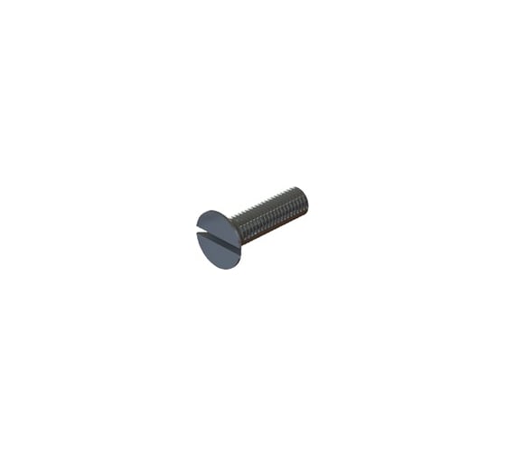 Винт ОПМ DIN 963 М6x40 4.8 zn 500 шт П0000016632 1