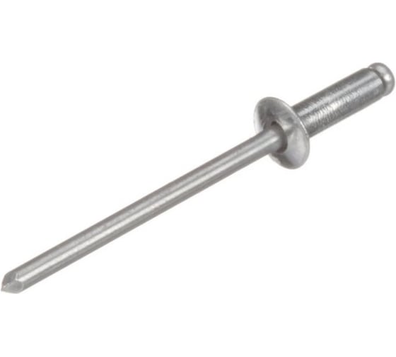 Заклепка ОПМ ~ ISO 15981 тяговая, d4,0x16 Al/Al, с плоской головкой, 1000 шт 9068