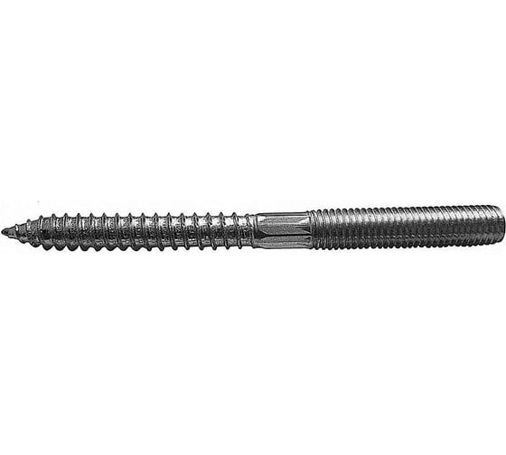 Шпилька ОПМ 205001-1 сантехническая 8x120 zn 100 шт П0000034587