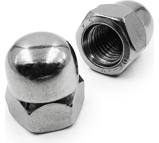 Гайка ОПМ DIN 1587 М16 6 zn 100 шт. 6655 1