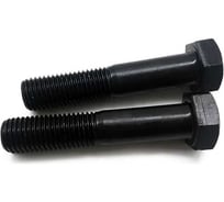 Болт Море-Метизов DIN 960, класс прочности 10.9, М8x1х70 оксид, 5 шт. BOLT960OМ81705М
