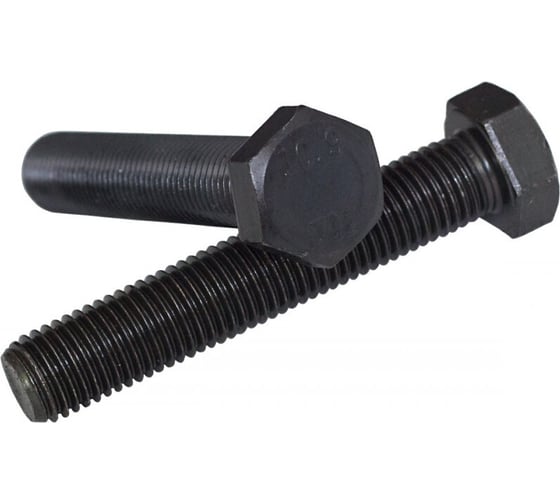 Болт Море-Метизов DIN 961, класс прочности 10.9, М10x1,25x45 оксид, 5 шт. BOLT961OМ10125455М 1