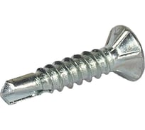 Саморез КРЕП-КОМП потай, цинк, 4.2x19, сверло, DIN 7504P (15000шт) спм4219
