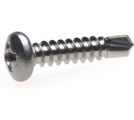 Саморез КРЕП-КОМП потай, цинк, 4.8x50, сверло, DIN 7504P (4000шт) спм4850 1