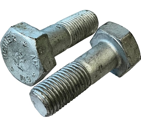 Болт ОПМ EN 14399-4, М24x65 мм, 10.9, HDG, 1 шт. 00000013546 1