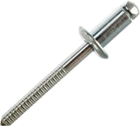 Заклепка ОПМ ISO 15983 тяговая d4,0x6 А2/А2 станд.буртик с плоской головкой 1000 шт. П0000026400