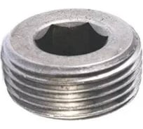 Пробка ОПМ DIN 906 R 3/8" 5.8 flZnnc 50 шт. УТ000139786