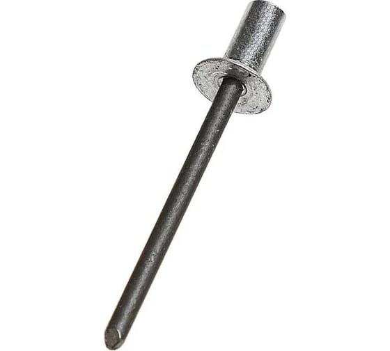 Заклепка ОПМ ISO 15974 4x9,5 Al/St закрытая с потайной головкой 500 шт. УТ000112726