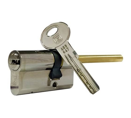 Цилиндровый механизм ГАРДИАН GB 107(51/56) Ni 5 ключей 128:4674 1