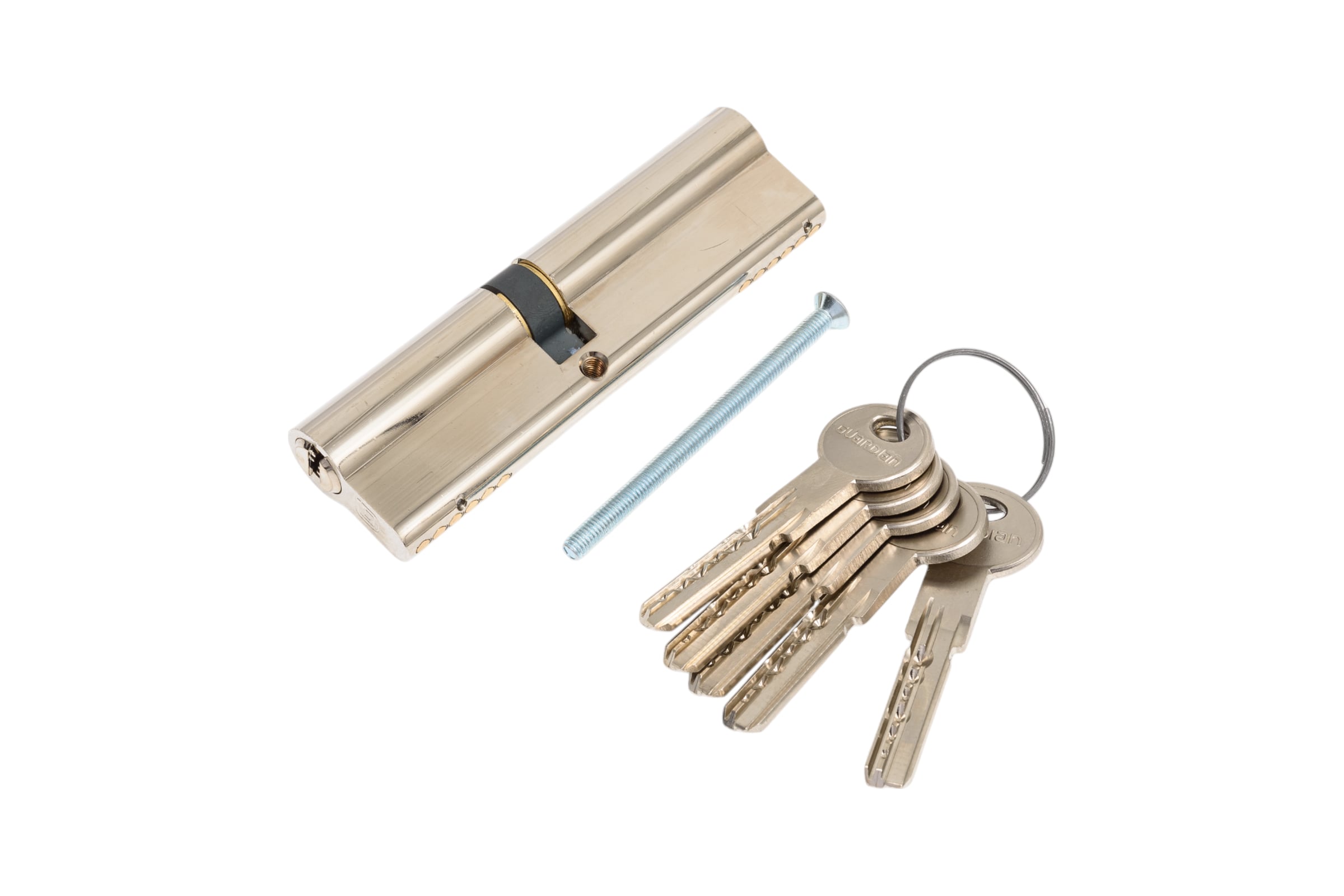 ЦилиндровыймеханизмГАРДИАНGB112(51/61)Ni5ключей128:4675