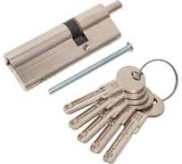 Цилиндровый механизм ГАРДИАН GB 87(56/31V) Ni 5 ключей 128:4789